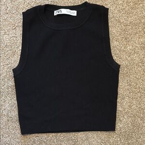 Zara Knit Crop Tank